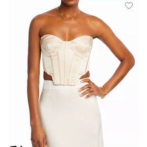 NEW WITH TAG🏷️❗️BARDOT champagne corset.